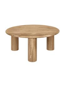 Table basse ronde bois de chêne Didi, Bois de chêne massif, huilé, Bois de chêne, Ø 80 cm