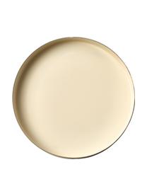Dekotablett-Set Tavi, 3-tlg., Metall, beschichtet, Rosa, Grün, Beige, Set mit verschiedenen Größen