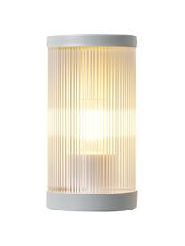 Outdoor wandlamp Coupar, Diffuser: kunststof, Wit, Ø 13 x H 25 cm