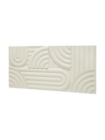Wandobjekt Massimo aus Holz, Mitteldichte Holzfaserplatte (MDF), Beige, B 120 x H 60 cm