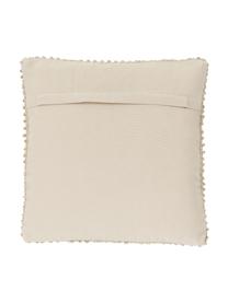 Poszewka na poduszkę Indi, 100% bawełna, Taupe, S 45 x D 45 cm