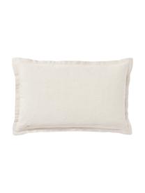 Housse de coussin en lin avec ourlet Jaylin, 100 % pur lin

Le lin est naturellement doté d'un toucher plutôt rugueux et d'un aspect froissé. Sa robustesse le rend résistant à l'abrasion et à l'usure

Le matériau est certifié STANDARD 100 OEKO-TEX®, 6760CIT, CITEVE, Beige, larg. 30 x long. 50 cm