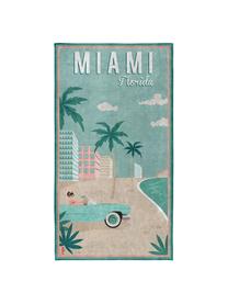 Ręcznik plażowy Miami, Wielobarwny, S 90 x D 170 cm