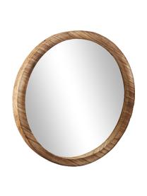 Miroirs muraux ronds avec cadre en bois de paulownia Jones, 3 élém., Bois, Lot de différentes tailles