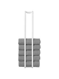 Porte-serviettes métal Modo, Métal, enduit, Blanc, larg. 7 x haut. 42 cm