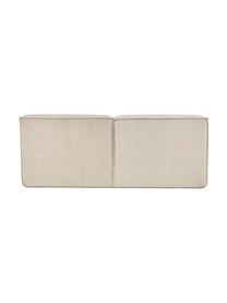 Cama tapizada en pana Lennon, Tapizado: pana (98% poliéster, 2% p, Estructura: madera de pino maciza con, Patas: madera con certificado FS, Pana beige, An 180 x L 200 cm
