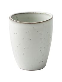 Tazza senza manico fatta a mano Nordic Sand 6 pz, Gres, Tonalità beige, tonalità grigie, Ø 8 x Alt. 10 cm, 250 ml