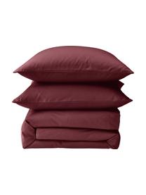 Funda nórdica de franela Biba, Rojo oscuro, Cama 150/160 cm (240 x 220 cm)