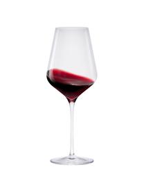 Verres à vin rouge en cristal Quatrophil, 6 pièces, Cristal, Transparent, Ø 10 x haut. 25 cm, 570 ml