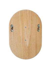 Étagère murale Oak, MDF (panneau en fibres de bois à densité moyenne) avec placage en bois de chêne, certifié FSC (Forest Stewardship Council), Bois, larg. 20 x haut. 50 cm