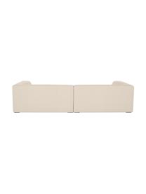 Sofa modułowa Grant (3-osobowa), Tapicerka: bawełna 20 000 cykli w te, Nogi: lite drewno bukowe, lakie, Beżowy, S 266 x G 106 cm