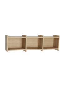 Étagère murale en bois Focal, Placage en bois de chêne, certifié FSC, Bois, larg. 80 x haut. 23 cm