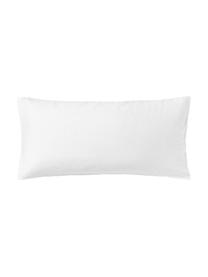 Poszewka na poduszkę z satyny bawełnianej Comfort, Biały, S 40 x D 80 cm