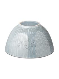 Ciotola fatta a mano Nordic Sea 4 pz, Gres, Tonalità grigie, tonalità blu, Ø 15 x Alt. 8 cm