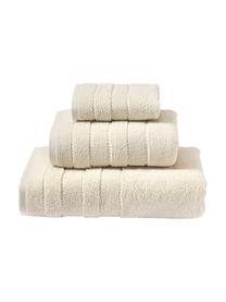 Lot de serviettes de bain avec bordure décorative Luxe, 3 élém., 100 % coton
qualité supérieure, 600 g/m²

Le matériau est certifié STANDARD 100 OEKO-TEX®, 8135CIT, CITEVE, Blanc crème, Lot de tailles variées