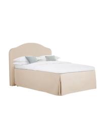 Premium kontinentální postel Dahlia, Béžová, 140 x 200 cm, stupeň tvrdosti H2