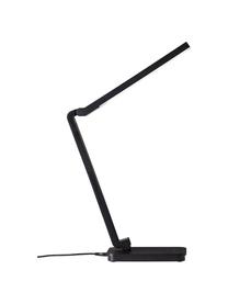 Große Dimmbare LED-Schreibtischlampe Tori, Lampenfuß: Kunststoff, Schwarz, B 11 x H 61 cm