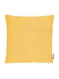 Dwukolorowa poduszka zewnętrzna z wypełnieniem St. Maxime, Żółty, czarny, S 47 x D 47 cm