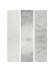 Tables gigognes en marbre Ella, 2 élém., Blanc, marbré, noir, Lot de différentes tailles