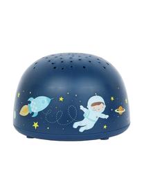 LED-Leuchtobjekt Space mit Timer, Kunststoff (ABS), Dunkelblau, Bunt, Ø 14 x H 9 cm
