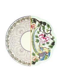Tischset Hybrid mit abstraktem Design, Kunststoff, Grün, Ø 37 cm