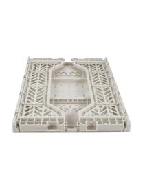 Cestino pieghevole Light, Plastica, Grigio chiaro, Larg. 40 x Alt. 14 cm