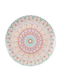 Vajilla de porcelana Sharm, 6 comensales (18 pzas.), Porcelana, Multicolor, Set de diferentes tamaños