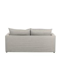 Sofa Zach (2-osobowa), Tapicerka:  polipropylen Dzięki tkan, Nogi: tworzywo sztuczne, Taupe tkanina, S 183 x G 90 cm