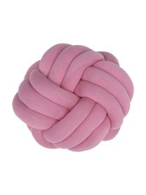 Cuscino annodato Twist, Rosa, Ø 30 cm