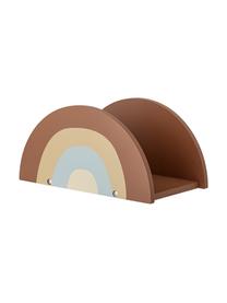 Boekenhouder Dave, MDF, Bruin, geel, blauw, B 24 cm x H 12 cm