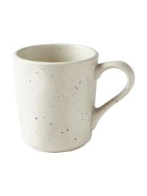 Tasses à café Marlee, 4 pièces, Grès cérame, Blanc crème, Ø 9 x haut. 10 cm