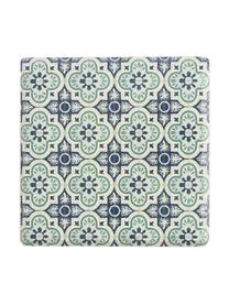 Panonderzetterset Deruta, 4-delig, Keramiek, kurk, Multicolour, B 16 x D 16 cm