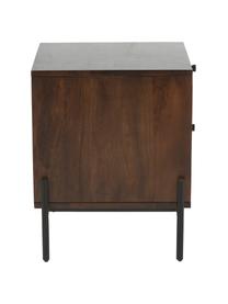 Noční stolek se zásuvkami Vienna, Mangové dřevo, Š 45 cm, V 55 cm