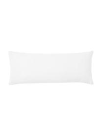 Funda de almohada de franela Biba, Blanco, An 45 x L 110 cm