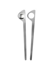 Design-Salatbesteck Arne Jacobsen aus Edelstahl, 2er-Set, Edelstahl, satiniert gebürstet

Das Besteck ist aus Edelstahl gefertigt. Somit ist es langlebig, rostet nicht und ist resistent gegen Bakterien. Zudem ist es farbecht, pflegeleicht, geschmacksneutral und säurebeständig.

Damit das matte Finish am besten zur Geltung kommt, sollte es vor dem Eindecken mit einem weichen Tuch poliert werden., Silberfarben, L 32 cm
