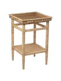 Mesa auxiliar Viktor, Tablero: madera de abeto, Beige, An 46 x Al 72 cm