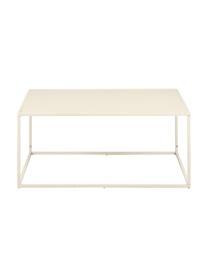 Stolik kawowy z metalu Neptun, Metal malowany proszkowo, Beżowy, S 90 x W 40 cm