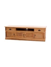 Mueble TV de madera Ross, Estructura: madera de paulownia, Marrón, An 150 x Al 50 cm