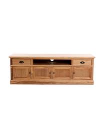 Mueble TV de madera Ross, Estructura: madera de paulownia, Marrón, An 150 x Al 50 cm