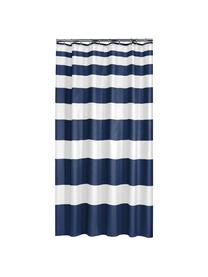 Duschvorhang Nautica mit Blockstreifen, 100% Polyester
Wasserabweisend, nicht wasserdicht, Blau, Weiss, 180 x 200 cm