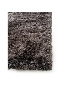 Tapis épais à surface brillante Lea, Anthracite