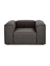 Sessel Lennon, Bezug: 100 % Polyester Der strap, Gestell: Massives Kiefernholz FSC-, Beine: Kunststoff, Webstoff Anthrazit, B 130 x T 101 cm