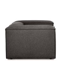Sessel Lennon, Bezug: 100 % Polyester Der strap, Gestell: Massives Kiefernholz FSC-, Beine: Kunststoff, Webstoff Anthrazit, B 130 x T 101 cm