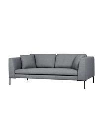 Sofá Emma (3 plazas), Tapizado: poliéster Alta resistenci, Estructura: madera de pino macizo con, Patas: metal con pintura en polv, Tejido gris oscuro, An 227 x F 100 cm