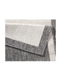 Tapis intérieur-extérieur, à faces distinctes Panama, 100 % polypropylène, Blanc cassé, gris, larg. 160 x long. 230 cm (taille M)