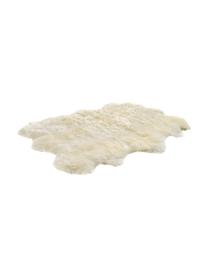 Tapis en peau de mouton Reese, Crème