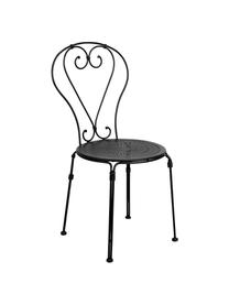 Mobilier de balcon plateau en céramique Palazzo, 3 élém., Noir, couleur crème, Lot de différentes tailles