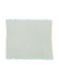 Serwetka z tkaniny Layer, 4 szt., 100% bawełna, Jasny zielony, S 45 x D 45 cm