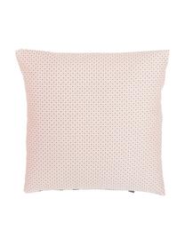 Taie d'oreiller 65x65 satin de coton Verano, 2 pièces, Vieux rose clair