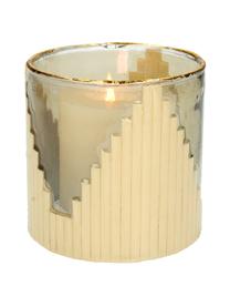 Portavelas Bixbite, Vaso, Tonos beige, dorado, Ø 10 x Al 11 cm